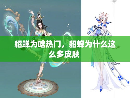 貂蝉为啥热门，貂蝉为什么这么多皮肤 