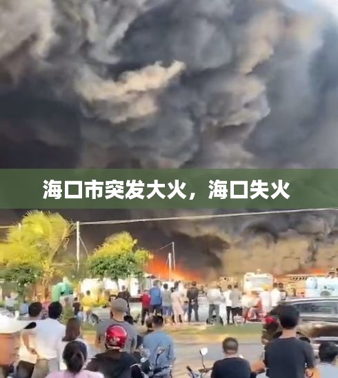 海口市突发大火，海口失火 