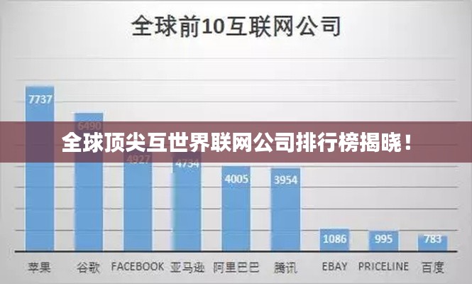 全球顶尖互世界联网公司排行榜揭晓！
