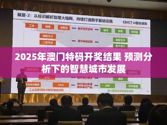 2025年澳门特码开奖结果 预测分析下的智慧城市发展