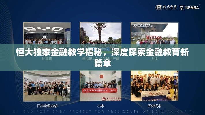 恒大独家金融教学揭秘，深度探索金融教育新篇章